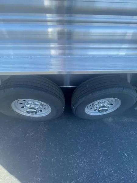 New 2026 Featherlite model 8127 7x24 Stock Trailer