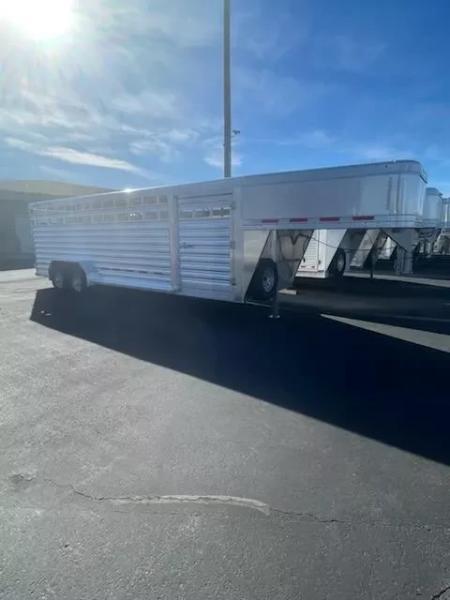 New 2026 Featherlite model 8127 7x24 Stock Trailer