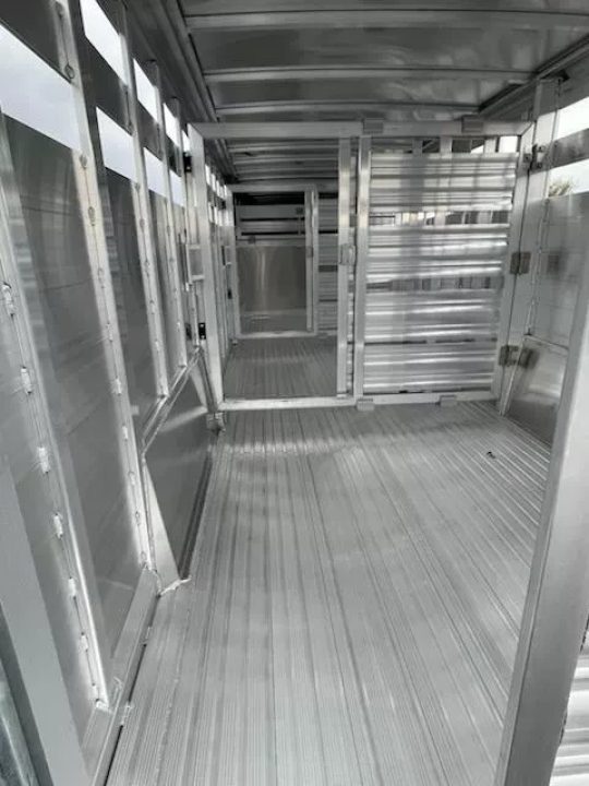 New 2026 Featherlite model 8127 7x24 Stock Trailer