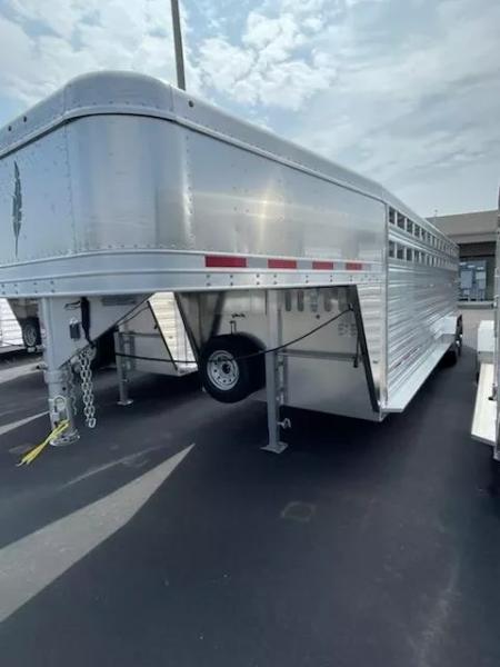 New 2026 Featherlite 7x24 model 8127 Stock Trailer