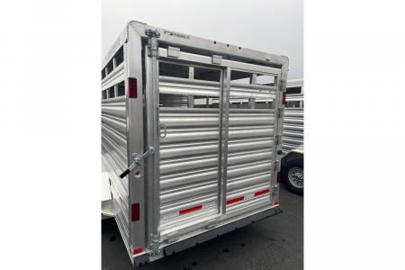 New 2026 Featherlite model 8107 6'7x16 bumper pull stock