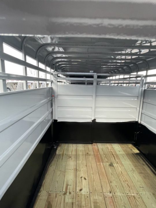 New 2026 Circle D 6'8"x24 Livestock trailer
