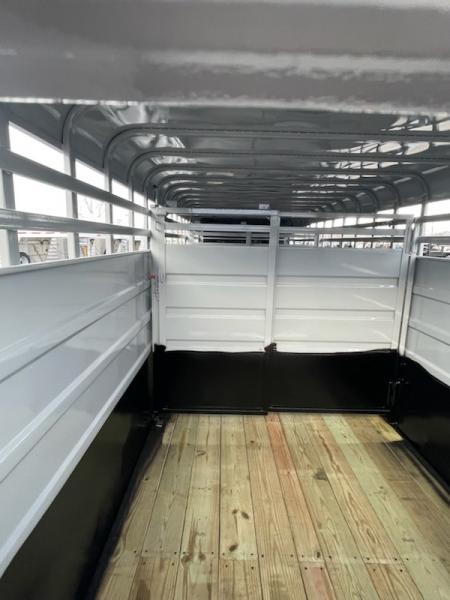 New 2026 Circle D 6'8"x24 Livestock trailer