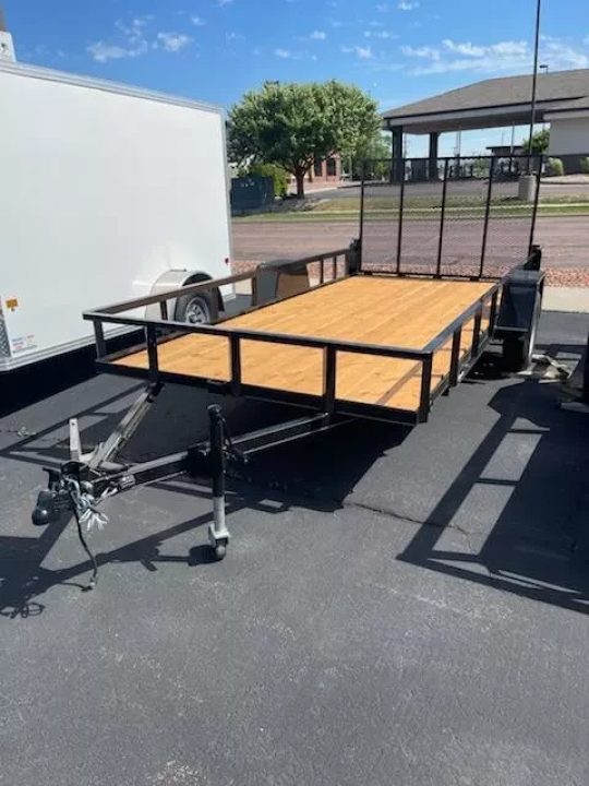 New 2025 H and W Trailers 6.4x14 ATV/UTV Trailer