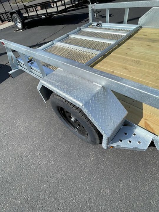 New 2027 Drive Trailers 7x12 Galvanized atv/utv utility