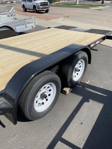 New 2023 D and K Trailers 82” x 20' Power Tilt Car Hauler