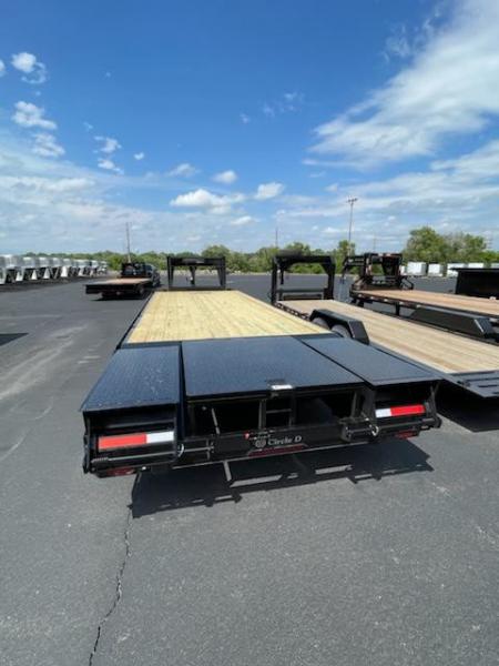New 2024 Circle D 8.5x25 flatbed Equipment Trailer