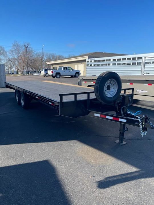 New 2024 H and W Trailers H&W deckover 22' Equipment Trailer
