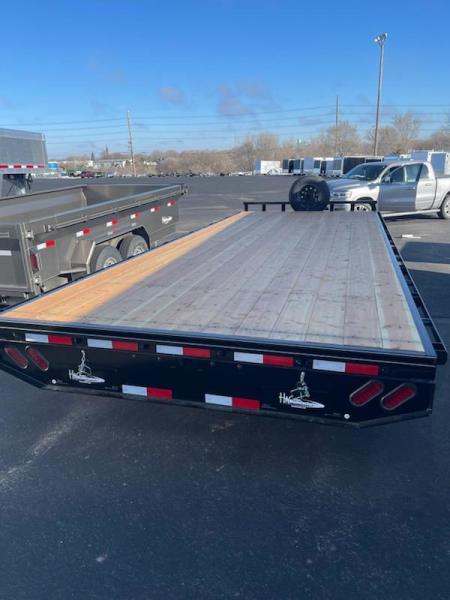 New 2024 H and W Trailers H&W deckover 22' Equipment Trailer