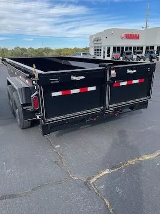 New 2026 H and W Trailers 14' Dump Trailer