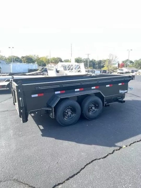 New 2026 H and W Trailers 14' Dump Trailer