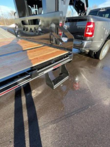 New 2026 H and W Trailers 8.5x32 Gooseneck flatbed