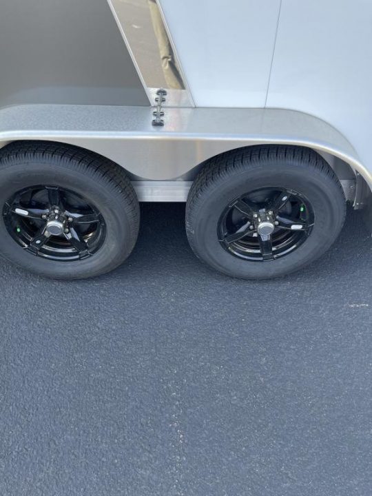New 2024 E-Z Hauler 7' x 24' Aluminum Snowmobile Trailer
