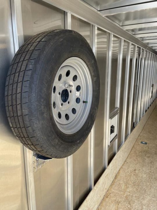 New 2024 E-Z Hauler 7' x 24' Aluminum Snowmobile Trailer
