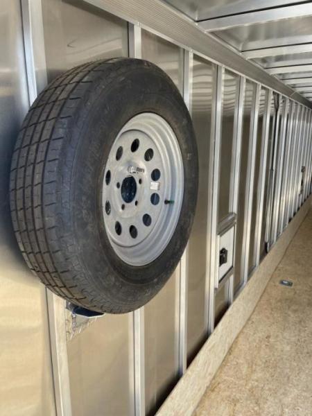 New 2024 E-Z Hauler 7' x 24' Aluminum Snowmobile Trailer