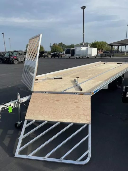 New 2026 Mission 24' 4 place Snowmobile Trailer
