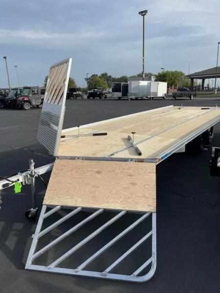 New 2026 Mission 24' 4 place Snowmobile Trailer