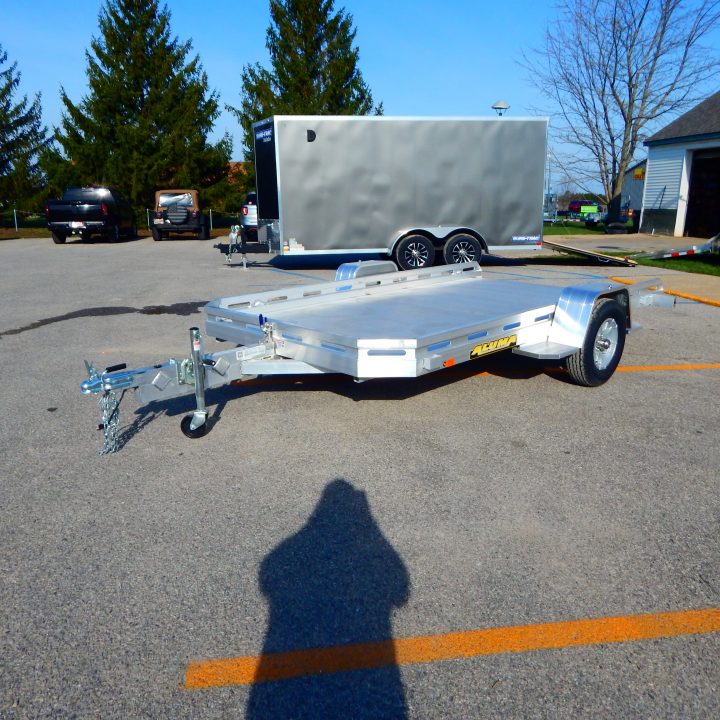 New 2026 Aluma 77x12 3k Low Side Utility Trailer