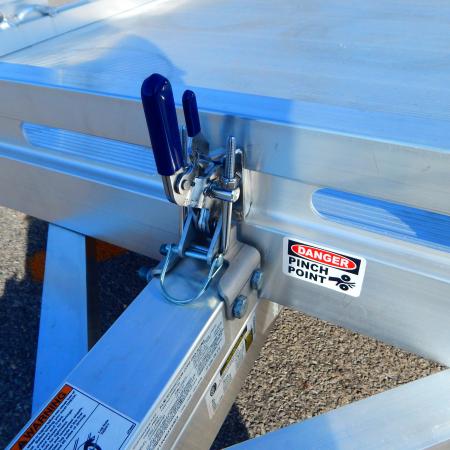 New 2026 Aluma 77x12 3k Low Side Utility Trailer