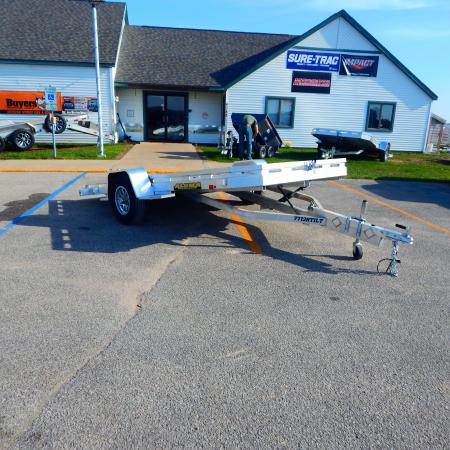New 2026 Aluma 77x12 3k Low Side Utility Trailer