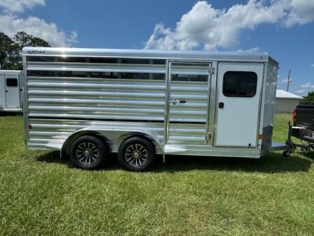New 2026 Exiss Trailers Exhibitor Mini 615A Stock / Stock Combo Trailer