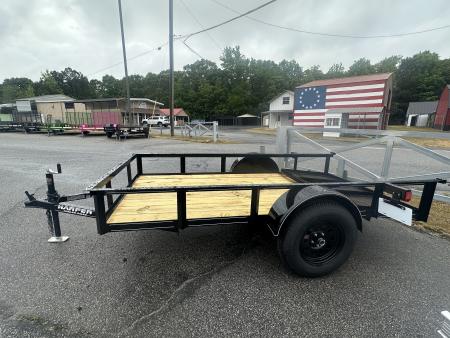 New 2026 5X10 SINGLE AXLE UTILITY TRAILER WITH DOVETAIL