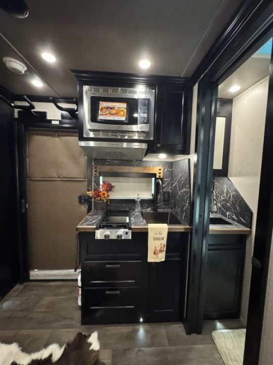 New 2026 Exiss Trailers Escape 7410 LQ w/ Glide Horse Trailer