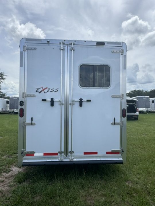 New 2026 Exiss Trailers Escape 7410 LQ w/ Glide Horse Trailer