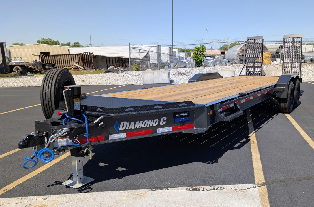New Diamond C LPX-210-24' HD 20K (GVWR) Equipment Trailer