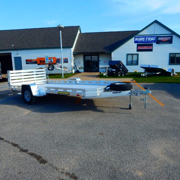 New 2026 Aluma 6.5x14 3k Low Side Utility Trailer