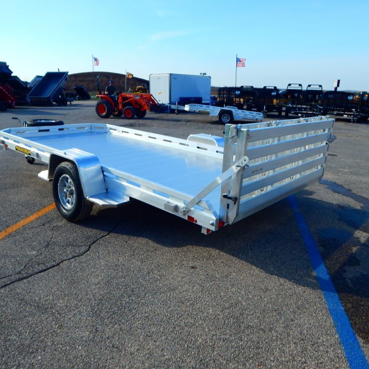 New 2026 Aluma 6.5x14 3k Low Side Utility Trailer