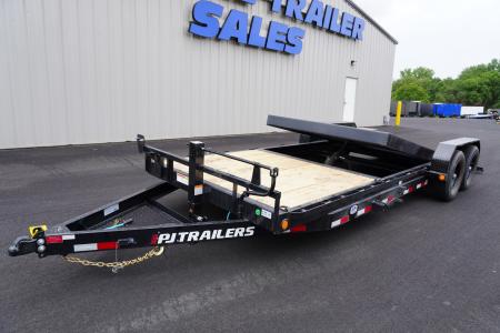 New 2026 PJ Trailers T6 22FT Tilt Equipment Trailer