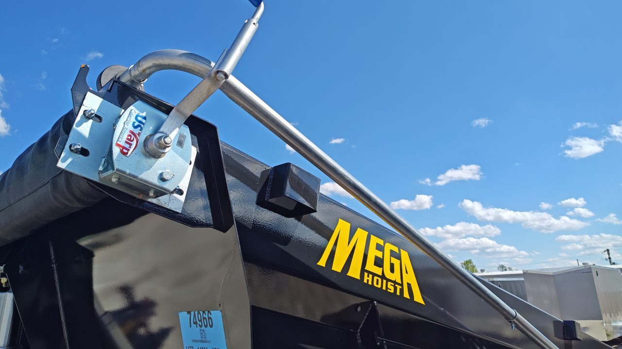 New 2026 Big Tex 14TDX-14 hydraulic jack, swing arm tarp