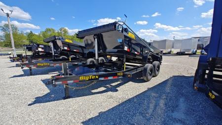 New 2026 Big Tex 14TDX-14 hydraulic jack, swing arm tarp
