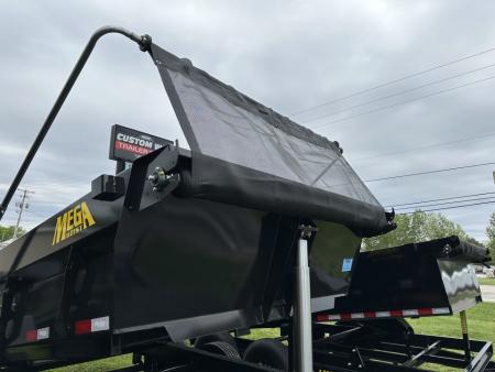 New 2026 Big Tex 14TDX-14 hydraulic jack, swing arm tarp