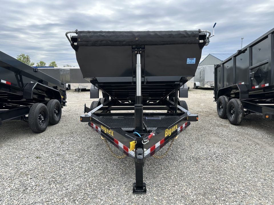 New 2026 Big Tex 14TDX-14 hydraulic jack, swing arm tarp