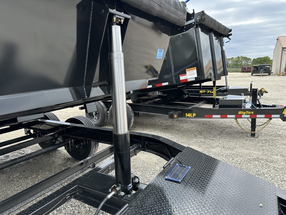 New 2026 Big Tex 14TDX-14 hydraulic jack, swing arm tarp
