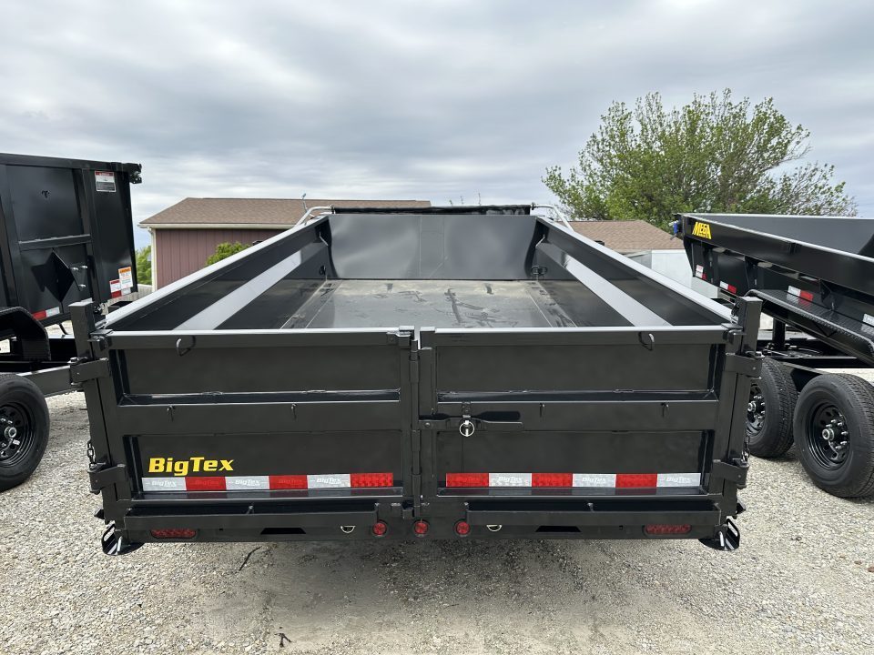 New 2026 Big Tex 14TDX-14 hydraulic jack, swing arm tarp