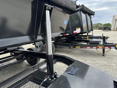 New 2026 Big Tex 14TDX-14 hydraulic jack, swing arm tarp