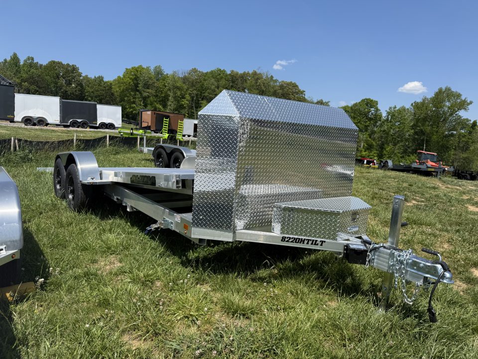 New 2026 Aluma 8220H-ANV-TILT-TA-EL Car Hauler