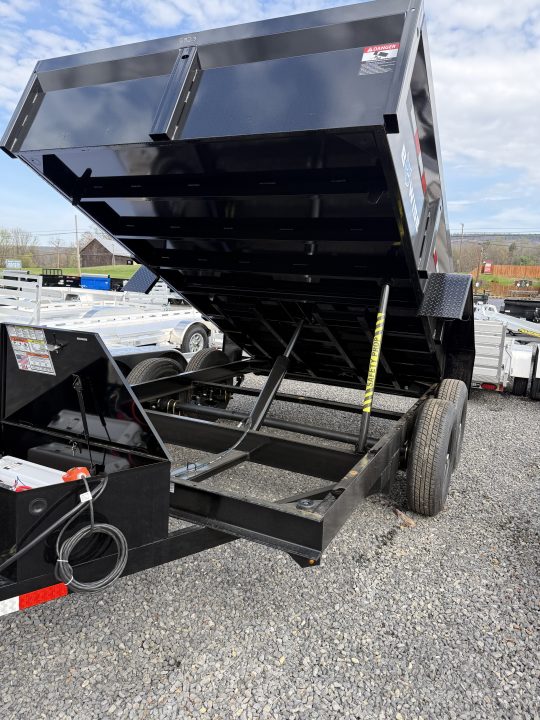 New 2026 BWISE 7x12-12K Dump Trailer w/ Ramps