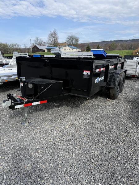 New 2026 BWISE 7x12-12K Dump Trailer w/ Ramps
