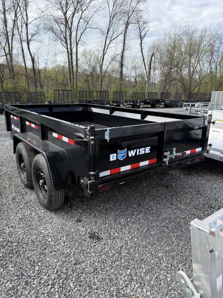 New 2026 BWISE 7x12-12K Dump Trailer w/ Ramps