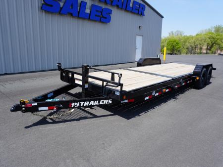 New 2026 PJ Trailers T6 83 x24FT Tilt Equipment Trailer