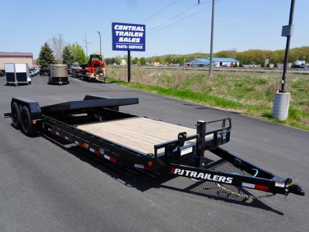 New 2026 PJ Trailers T6 83"x24FT Tilt Equipment Trailer