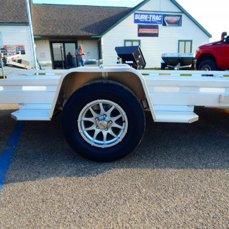 New 2026 Aluma 6.5x14 3k Low Side Tilt Utility Trailer