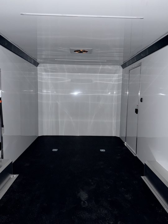 New 2027 ATC 8.5 x 20 ROM400 Enclosed ALUMINUM Car Hauler - Slight damage