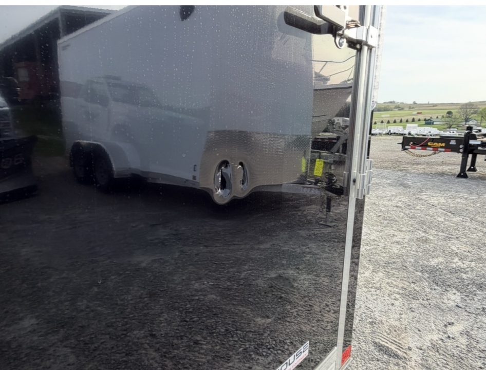 New 2027 ATC 8.5 x 20 ROM400 Enclosed ALUMINUM Car Hauler - Slight damage