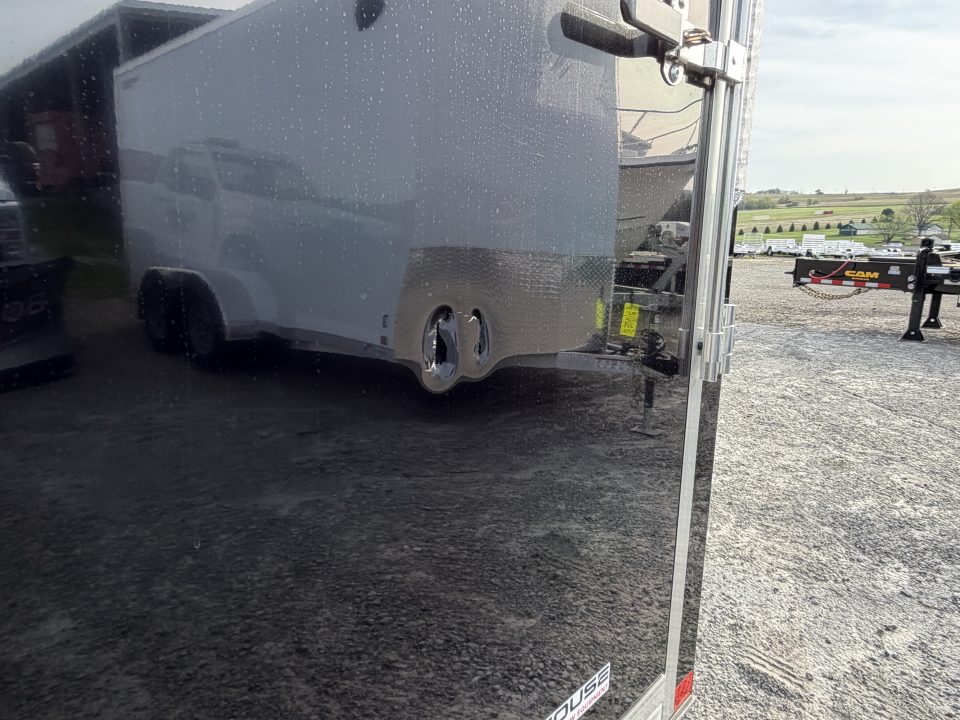 New 2027 ATC 8.5 x 20 ROM400 Enclosed ALUMINUM Car Hauler - Slight damage