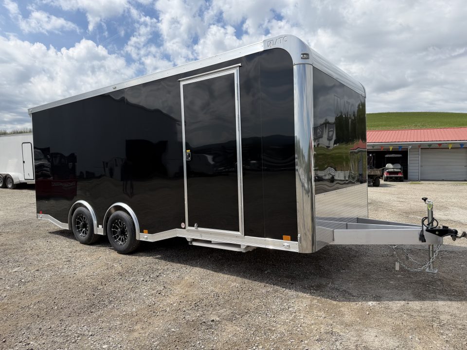New 2027 ATC 8.5 x 20 ROM400 Enclosed ALUMINUM Car Hauler - Slight damage